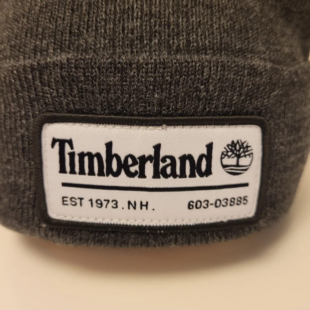 NWT Timberland Gray Knit Beanie